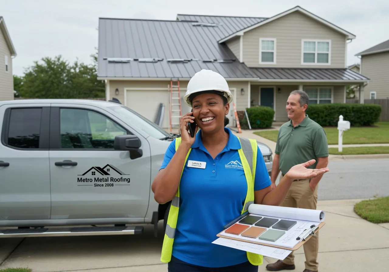 Storm Damage Metal Roof Repair in New Cambria, KS